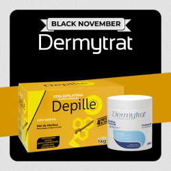 Cera Depile Breu 1000g - Parafina Corporal (brinde)